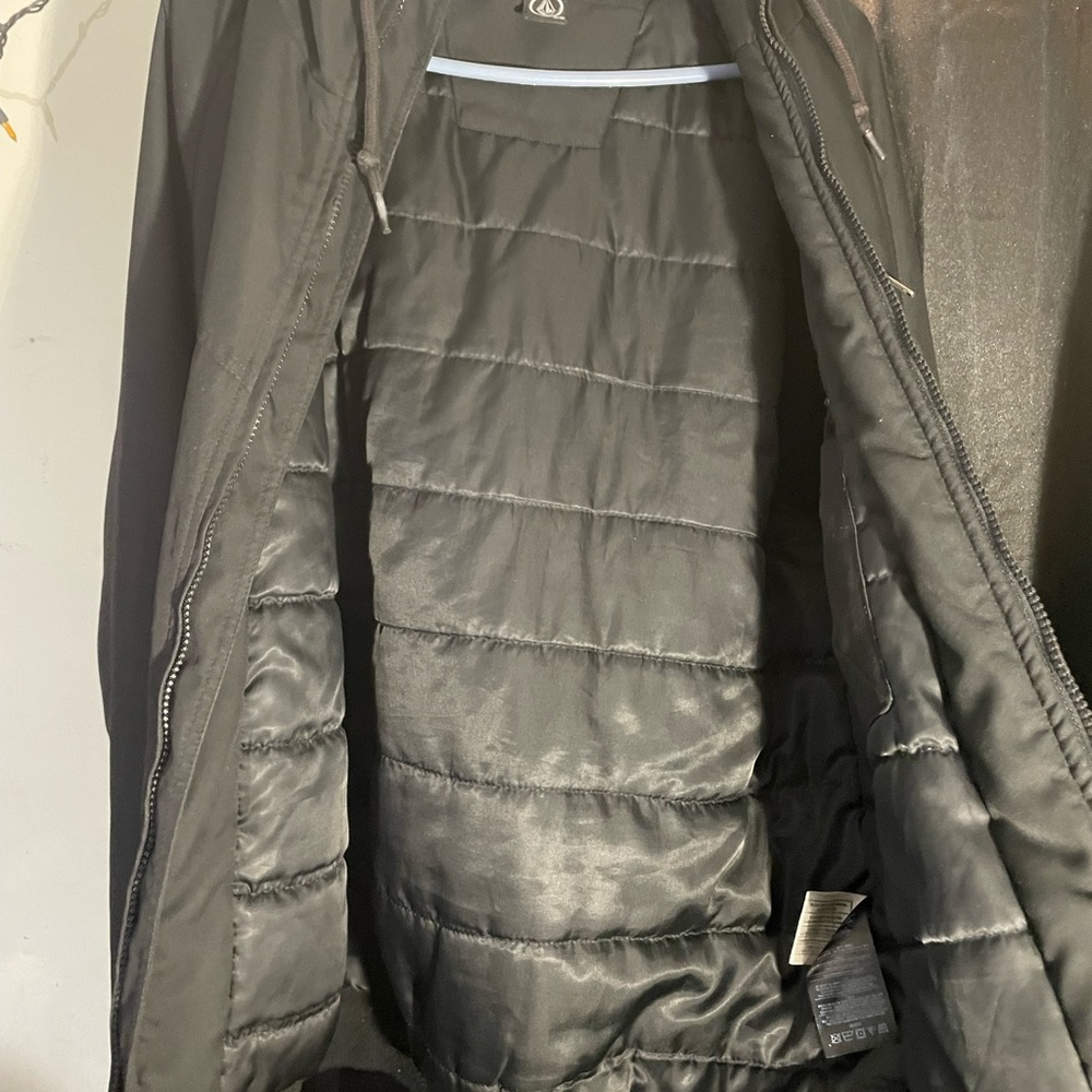 Black YKK Winter Hoodie - Picture 5 of 9